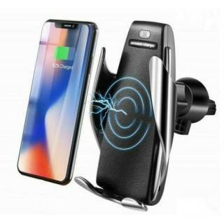 Suport telefon auto cu incarcare wireless SILVER