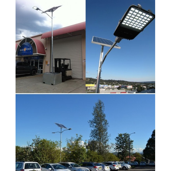 Lampa stradala cu panou fotovoltaic 100W/200W/300W
