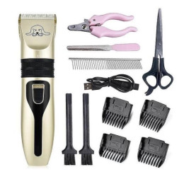 Masina fara fir pentru tuns animale, 1200 mAh, accesorii incluse Masina fara fir pentru tuns animale, 1200 mAh, accesorii incluse