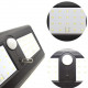 Lampa solara dubla cu 40 LED cu senzor de miscare