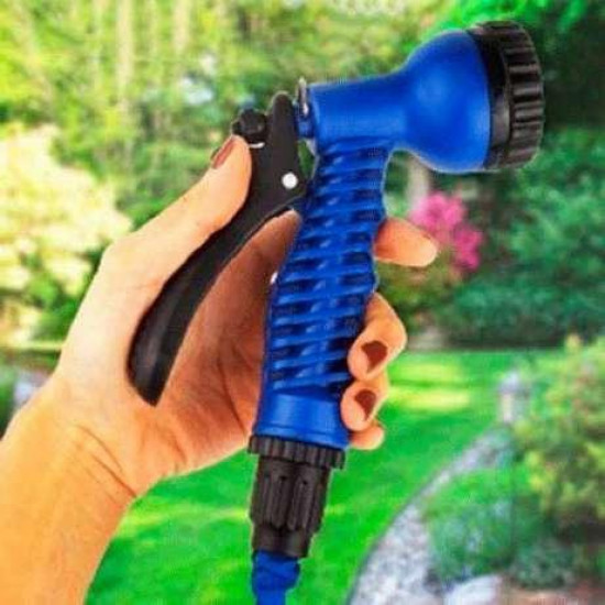 Furtun extensibil Magic Hose de 60 metri  + cadou Pistol special pentru udat 