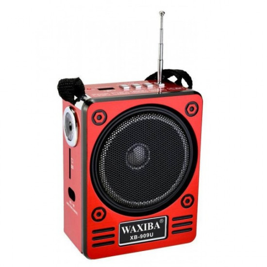 Boxa portabila X-BASS cu radio, acumulator, lanterna si USB