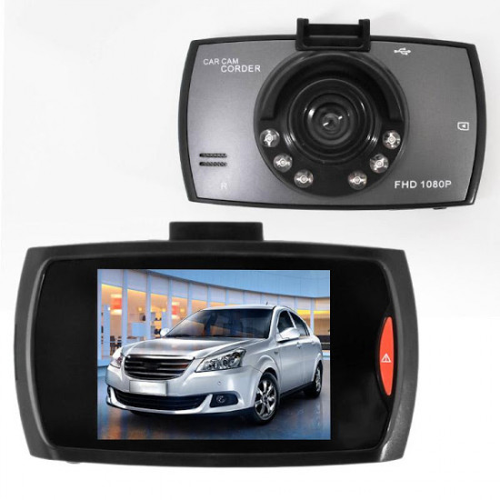 Camera auto DVR HD Night Vision. Ecran 2.4 inch. Senzor de miscare.