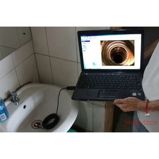 Camera endoscop waterproof foto/video, diametru 7mm, cablu de 5m