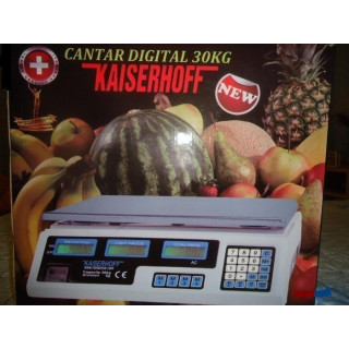 Cantar comercial electronic 30 Kg Kaiserhoff