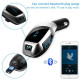 Car Kit Auto Bluetooth cu functie de modulator FM, model X6 + Telecomanda