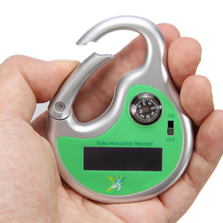 Mini aparat solar portabil impotriva insectelor, cu carlig de prindere Mini aparat solar portabil impotriva insectelor, cu carlig de prindere
