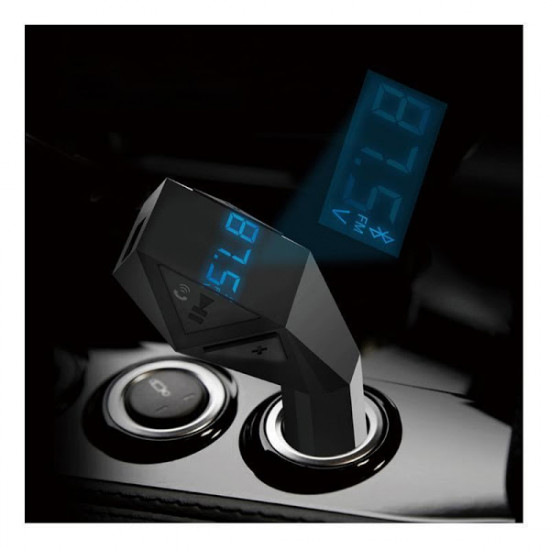 LICHIDARE STOC:Modulator Bluetooth auto FM - Car Kit N8