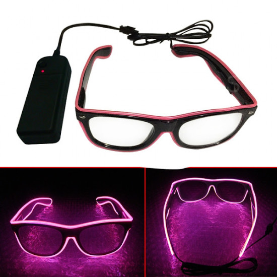 Ochelari Party cu LED si 3 faze de lumina