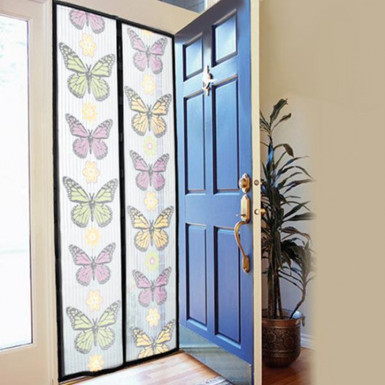 Perdea cu fluturi - magnetica anti insecte 210 x 90 cm - FLUTURI