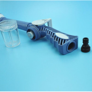 Pistol de stropit cu dispersor de sapun si 3 cai control Ez Jet Water Cannon Pistol de stropit cu dispersor de sapun si 3 cai control Ez Jet Water Cannon