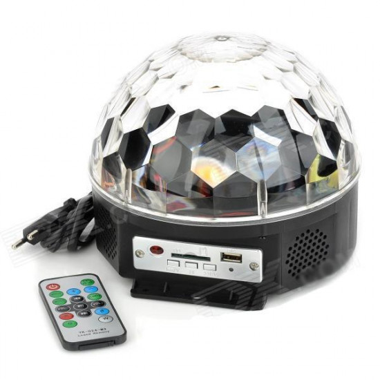 Proiector Disco Led cu telecomanda si Redare Audio MP3 + Stick cadou