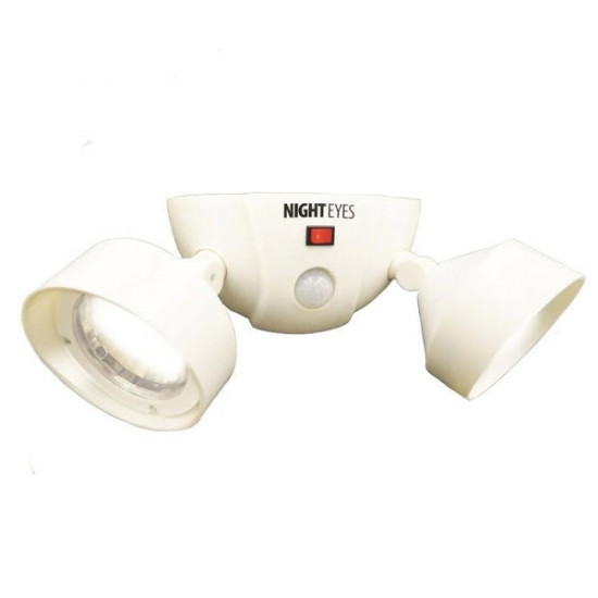 Set 2 becuri pivotante LED fara fir si cu senzor Night Eyes