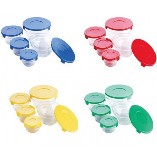 Set 5 caserole din yena cu capac plastic Cooking Bowl