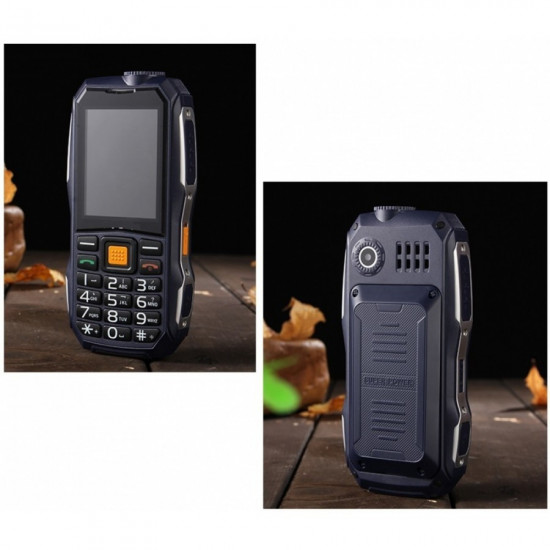 Telefon militar Dual SIM, H628, 3800 mAh, FM radio, Lanterna