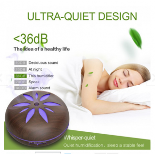 LICHIDARE STOC:Difuzor aromaterapie /umidificator, 550ml LICHIDARE STOC:Difuzor aromaterapie /umidificator, 550ml