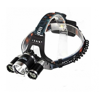 Lanterna frontala cu 3 leduri si 2 acumulatori, Led Cree 5W -- Lanterna frontala cu 3 leduri si 2 acumulatori, Led Cree 5W --