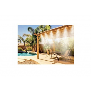 Kit pentru racirea terasei cu 10 duze, lungime 10 metri Kit pentru racirea terasei cu 10 duze, lungime 10 metri