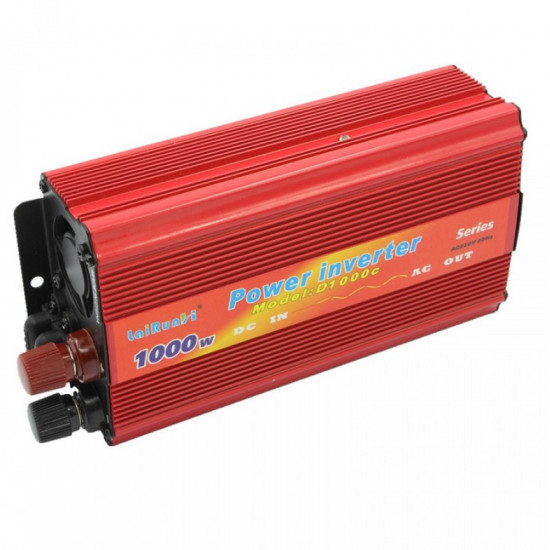 Invertor tensiune 12V-220V,putere 1000 W si putere continua 665 W,LaiRun