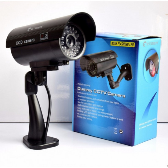 Camera de supraveghere falsa CCTV cu Led-uri