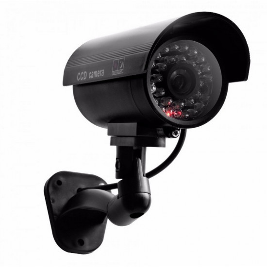 Camera de supraveghere falsa CCTV cu Led-uri