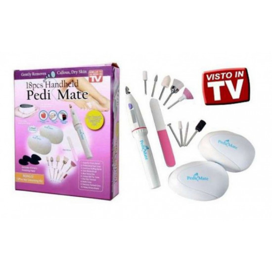 Set manichiura pedichiura 18 piese Pedi Mate