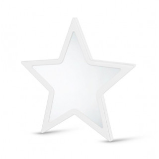 Oglinda magica LED, model stea, efect profunzime