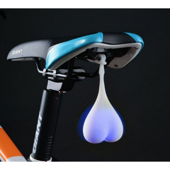 Lampa cu LED pentru bicicleta (Model Inima)