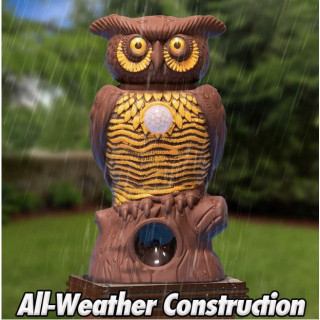 Aparat antidaunatori cu senzor de miscare, model Bufnita Aparat antidaunatori cu senzor de miscare, model Bufnita