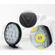 Set 2 x Proiectoare auto, Rotunde, 42W, 14 Led-uri