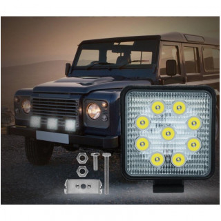 Set 2 x Proiectoare auto, Patrate, 27W, 9 Led-uri Set 2 x Proiectoare auto, Patrate, 27W, 9 Led-uri