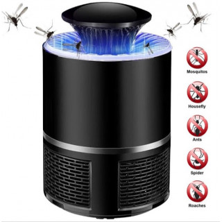 Lampa antiinsecte UV LED 360, USB, Negru Lampa antiinsecte UV LED 360, USB, Negru