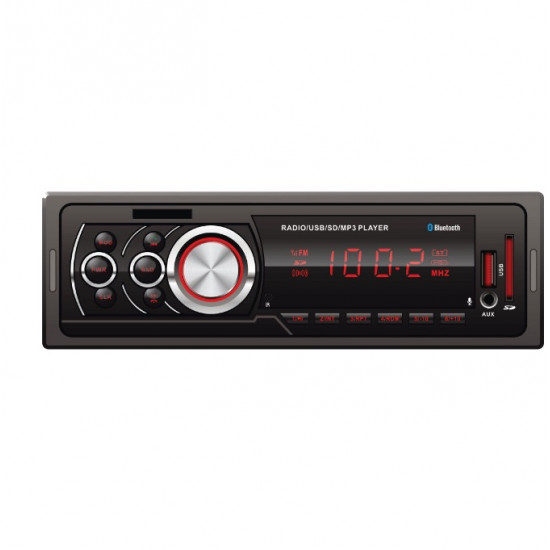 Radio MP3 auto XC-5207, Bluetooth, Auxiliar , Card Reader, USB, Telecomanda