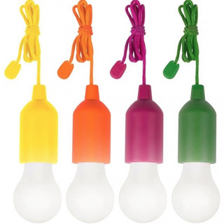 Set 4 lampi Handy Lux M13485, Galben, Orange, Verde, Mov