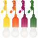 Set 4 lampi Handy Lux M13485, Galben, Orange, Verde, Mov