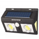 Lampa solara 20W Dual COB LED IP65