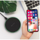 Incarcator Wireless Fast Charging Pad QI, Round Black