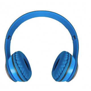 Casti 3 in 1 wirelles P47 cu microfon, slot microSD si microfon incorporat ALBASTRU Casti 3 in 1 wirelles P47 cu microfon, slot microSD si microfon incorporat ALBASTRU