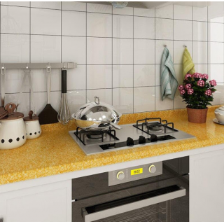 2 x Rola folie de aluminiu autoadeziva 60 x 300 cm (GOLD)