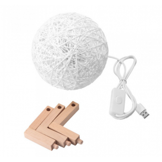 Lampa cu leduri 3D, in forma de luna, USB Lampa cu leduri 3D, in forma de luna, USB