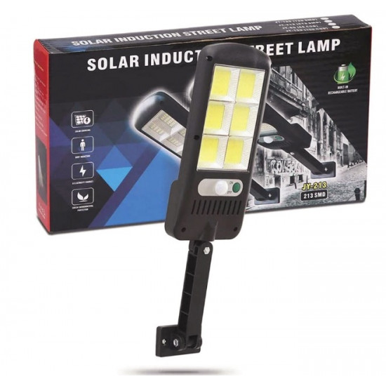 Lampa solara de exterior  , senzor de miscare , 3 moduri , 150 LED COB , rezistenta la apa , sistem prindere inclus 