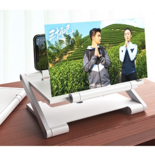 LICHIDARE STOC:Amplificator cu suport de masa pentru ecranul telefonului 3D LICHIDARE STOC:Amplificator cu suport de masa pentru ecranul telefonului 3D