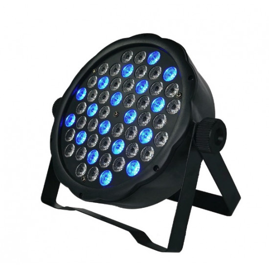 LICHIDARE STOC:Proiector plat cu 54 LED-uri RBG colorate, Par Light