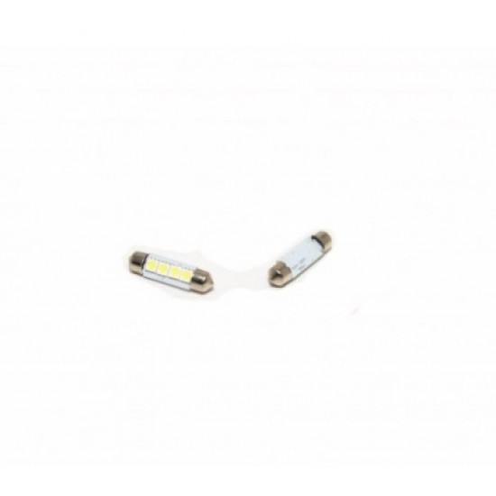 Set 3 becuri auto LED SMD - foarte luminoase