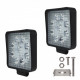 Set 2 proiectoare patrate 9 Led , 27W