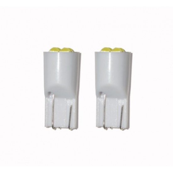 Set 2 x Bec T10 4 led 3030 4W 12V