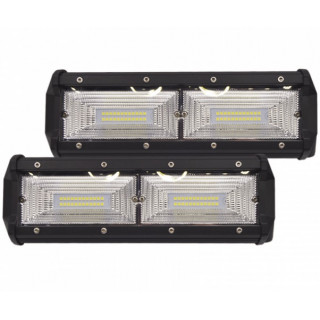 Set 2 proiectoare LED, 144W cu 48 de led-uri