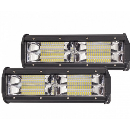 Set 2 proiectoare LED cu lupa, 144W