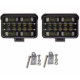 Set 2 proiectoare LED, 192W per proiector, 9-30V