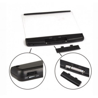 Lampa tip panou luminos LED pentru cititul cartilor pe timpul noptii Lampa tip panou luminos LED pentru cititul cartilor pe timpul noptii